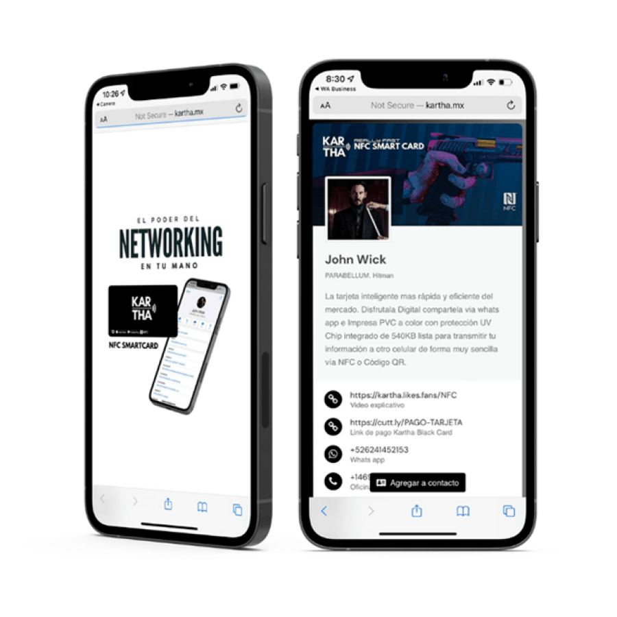 Tarjetas de Presentación NFC: Conectando Digitalmente en un Toque: Kartha
